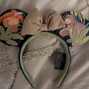 Jungle Themed Mouse Ears Headband